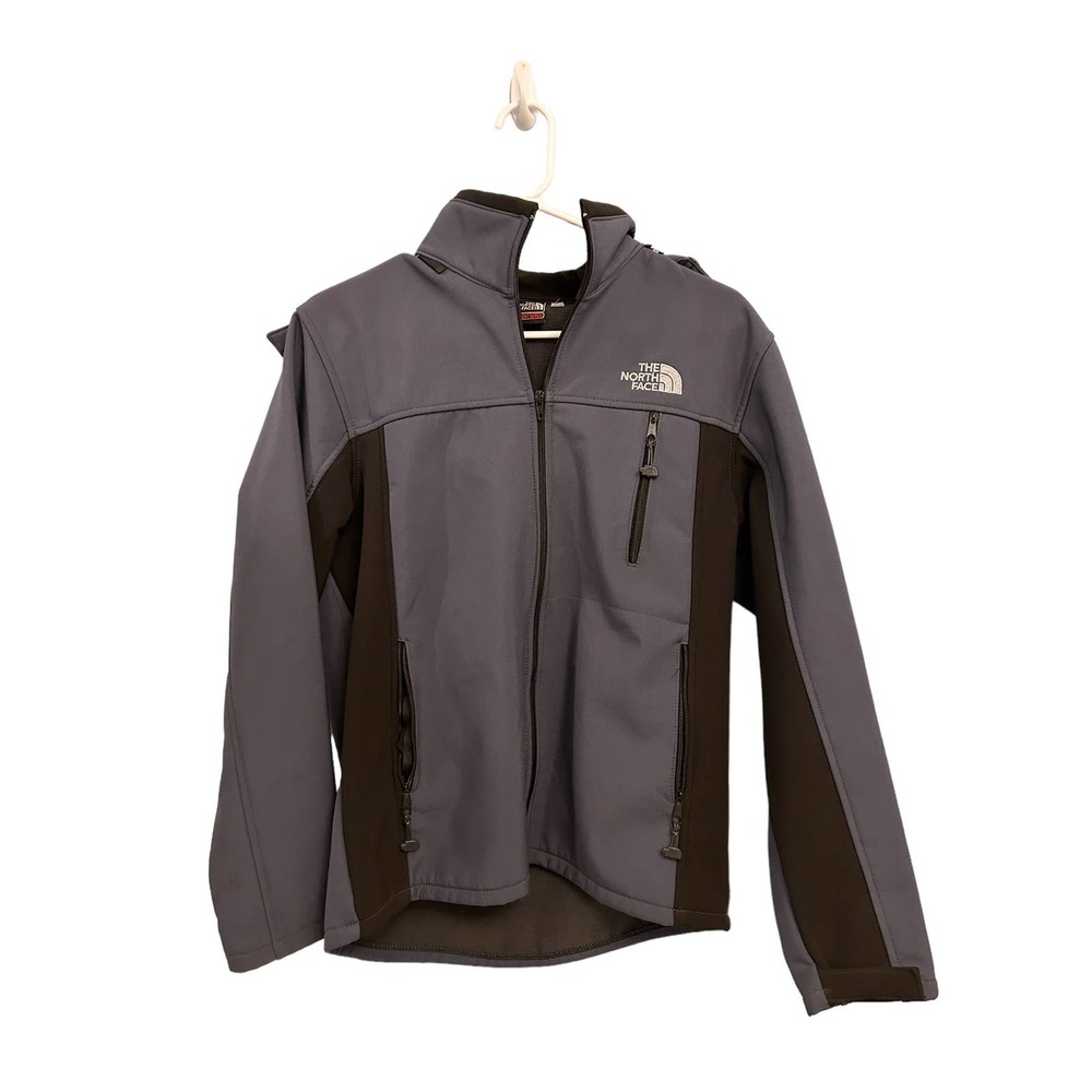 The North Face Jacket Men’s Size M Grey/Black Summit Series  Hoodied Jacket